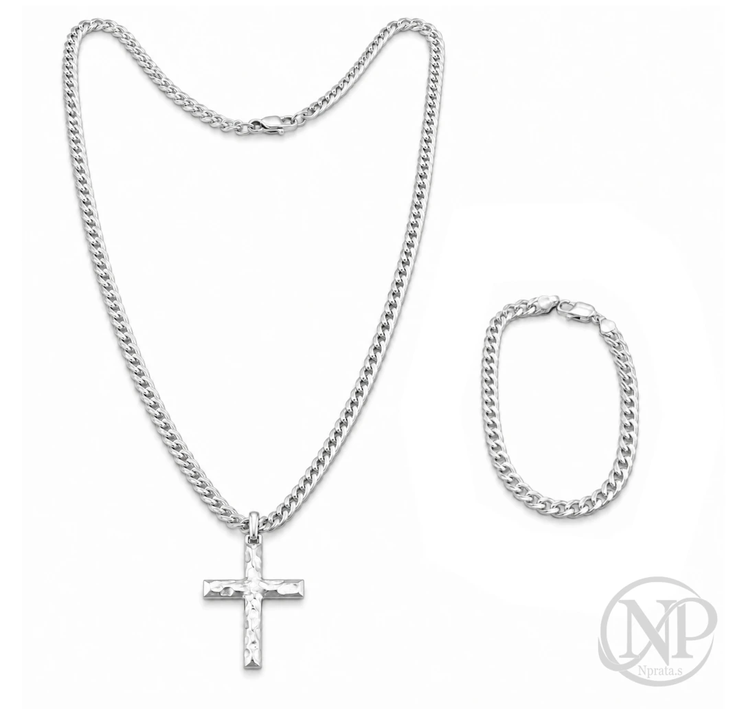 Conjunto Masculino Crucifixo