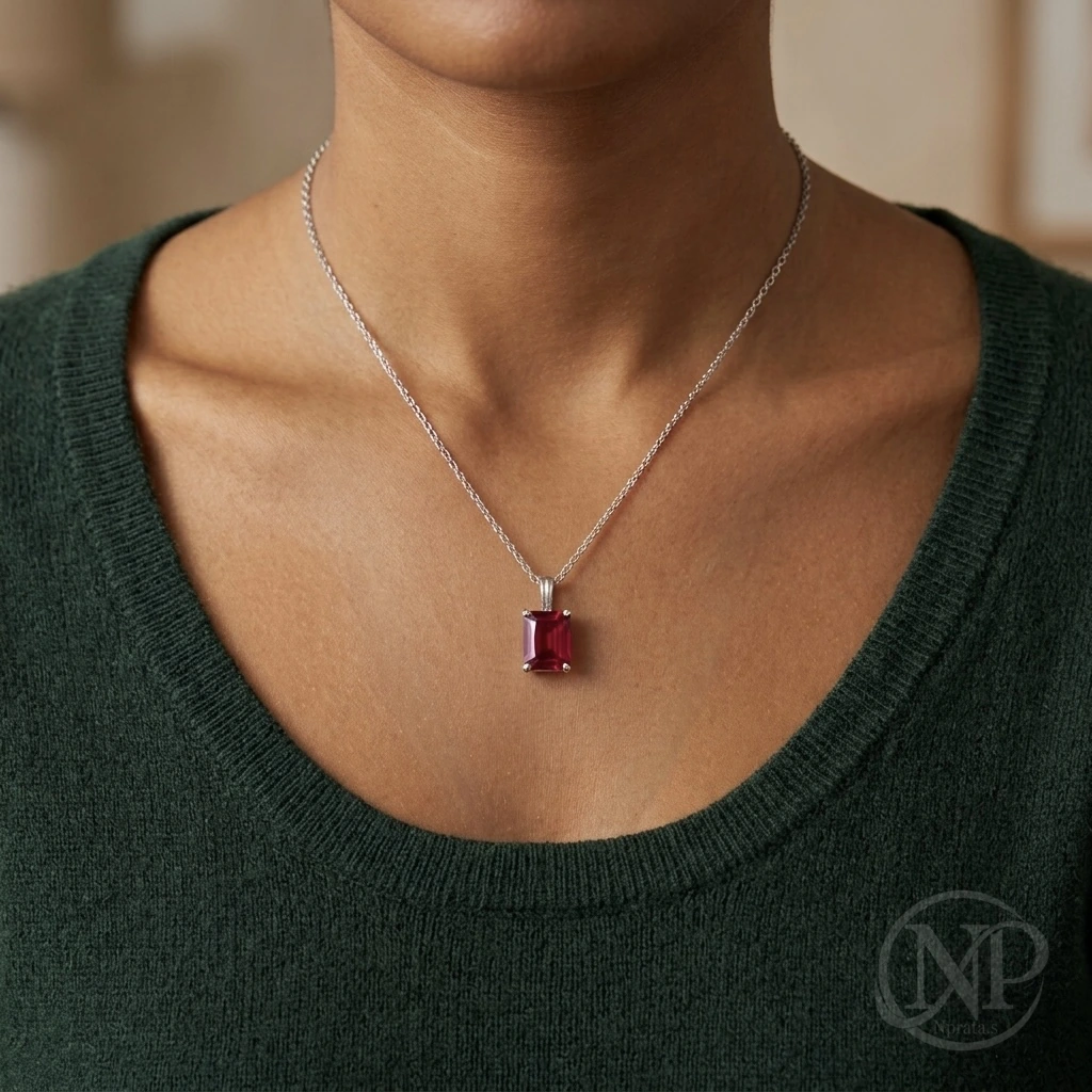 Colar Special Red Prata 925 — imagem 2